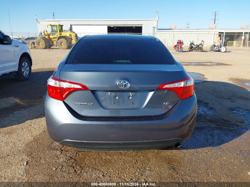 2014 TOYOTA COROLLA LE - 2T1BURHEXEC166038