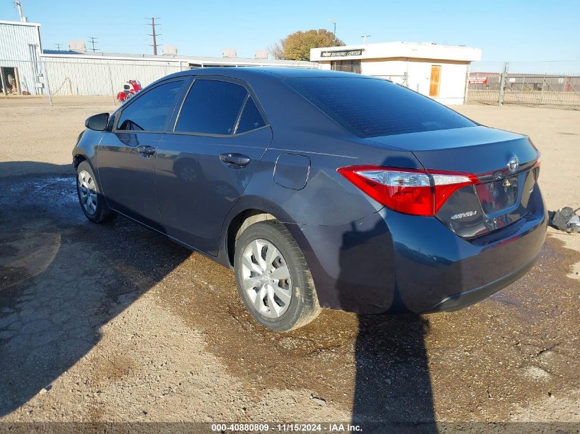 VIN 2T1BURHEXEC166038 2014 Toyota Corolla, LE no.3