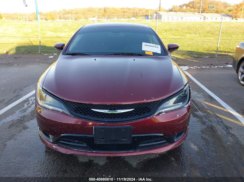 2015 Chrysler 200 Limited VIN: 1C3CCCAB3FN634389 Lot: 40880810