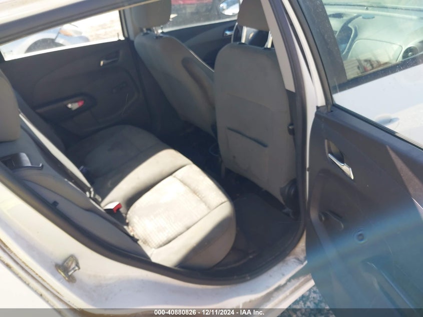2014 CHEVROLET SONIC VIN: 1G1JA6SH3E4175374