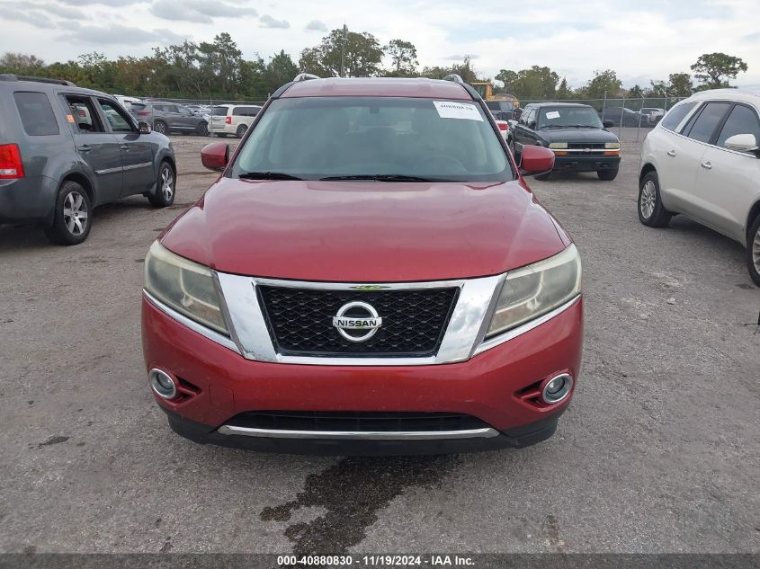 2015 Nissan Pathfinder Platinum/S/Sl/Sv VIN: 5N1AR2MN9FC635460 Lot: 40880830