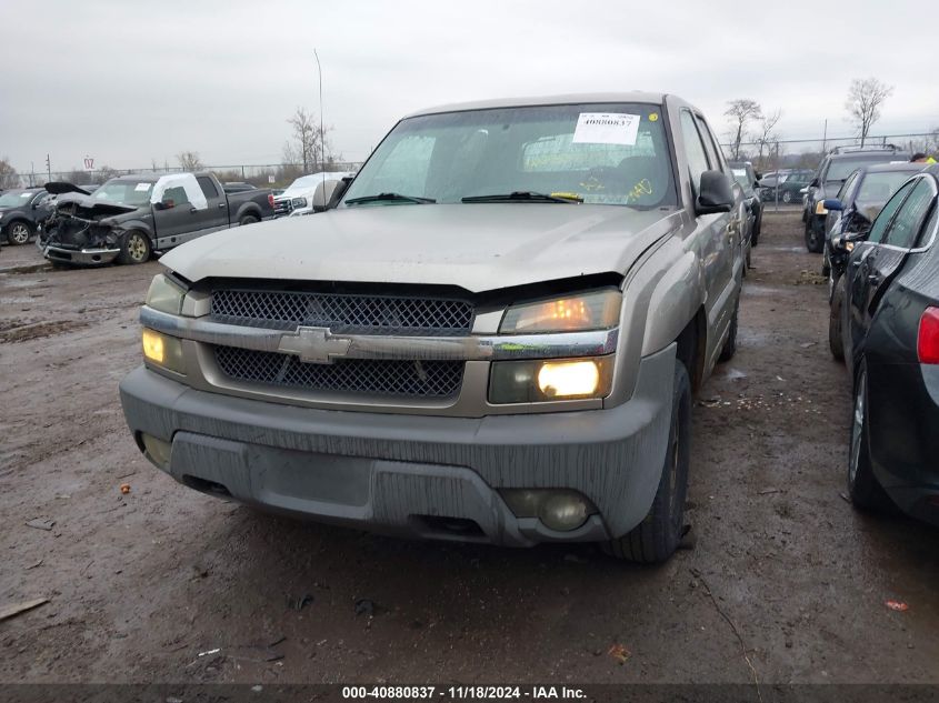 2002 Chevrolet Avalanche VIN: 3GNEC13T62G327419 Lot: 40880837