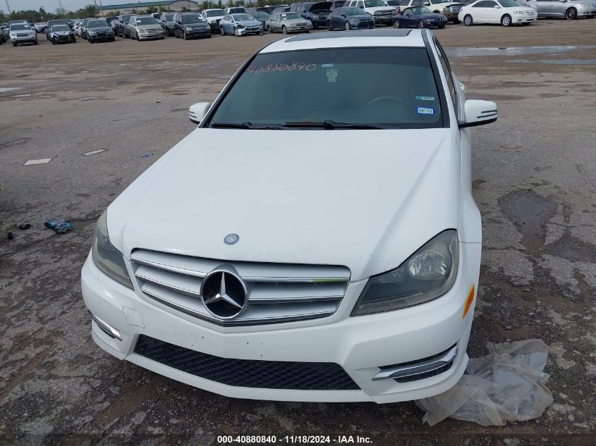 2013 Mercedes-Benz C 250 VIN: WDDGF4HB5DG102004 Lot: 40880840