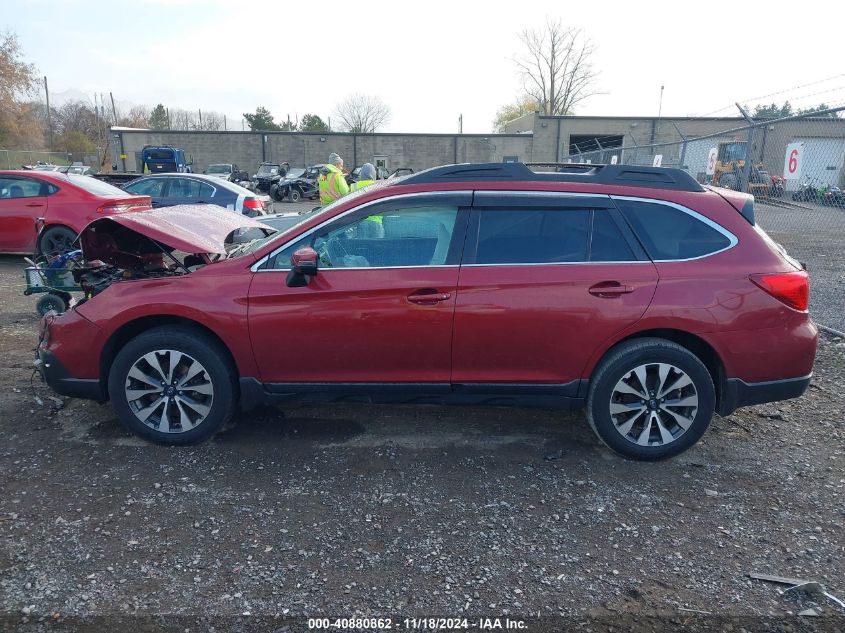 2016 Subaru Outback 2.5I Limited VIN: 4S4BSAJC1G3289685 Lot: 40880862