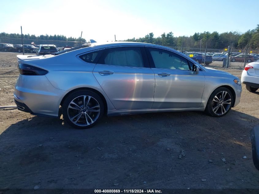 2019 Ford Fusion Titanium VIN: 3FA6P0K97KR269817 Lot: 40880869