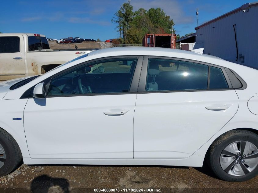 2020 Hyundai Ioniq Hybrid Blue VIN: KMHC65LC2LU211868 Lot: 40880873