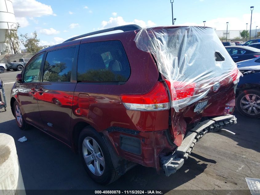 2014 Toyota Sienna Le V6 8 Passenger VIN: 5TDKK3DC6ES406362 Lot: 40880878