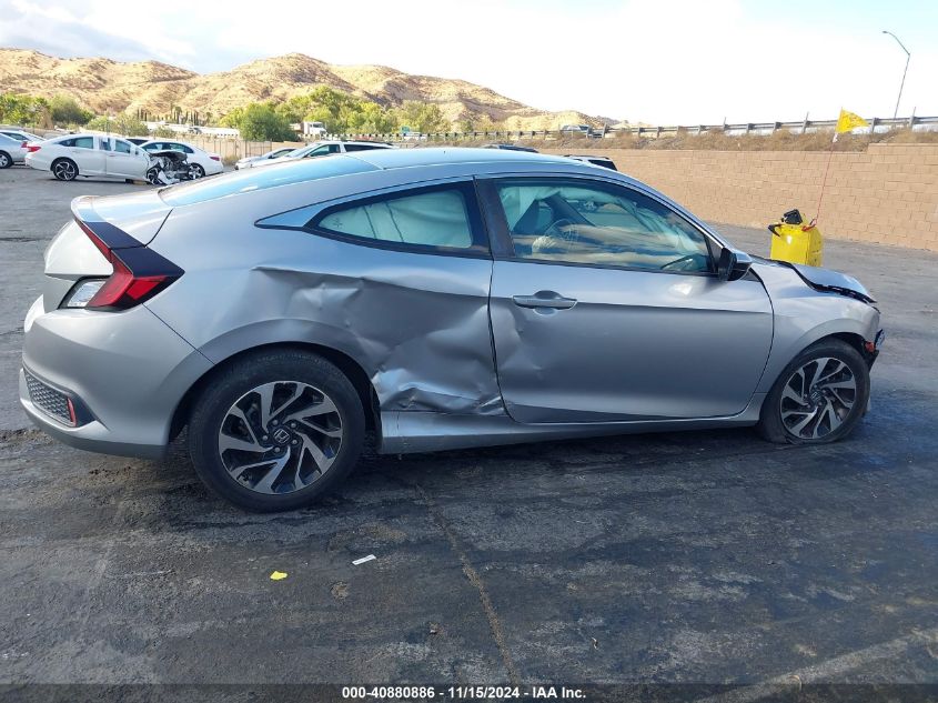 2018 Honda Civic Lx VIN: 2HGFC4B52JH302616 Lot: 40880886