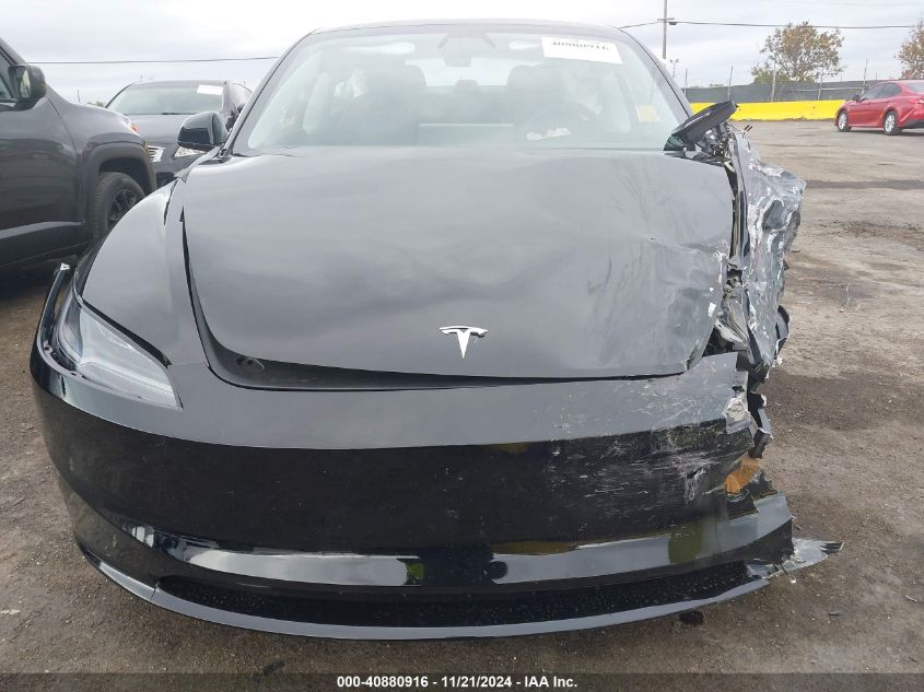 2024 Tesla Model 3 Rear-Wheel Drive VIN: 5YJ3E1EA3RF847289 Lot: 40880916