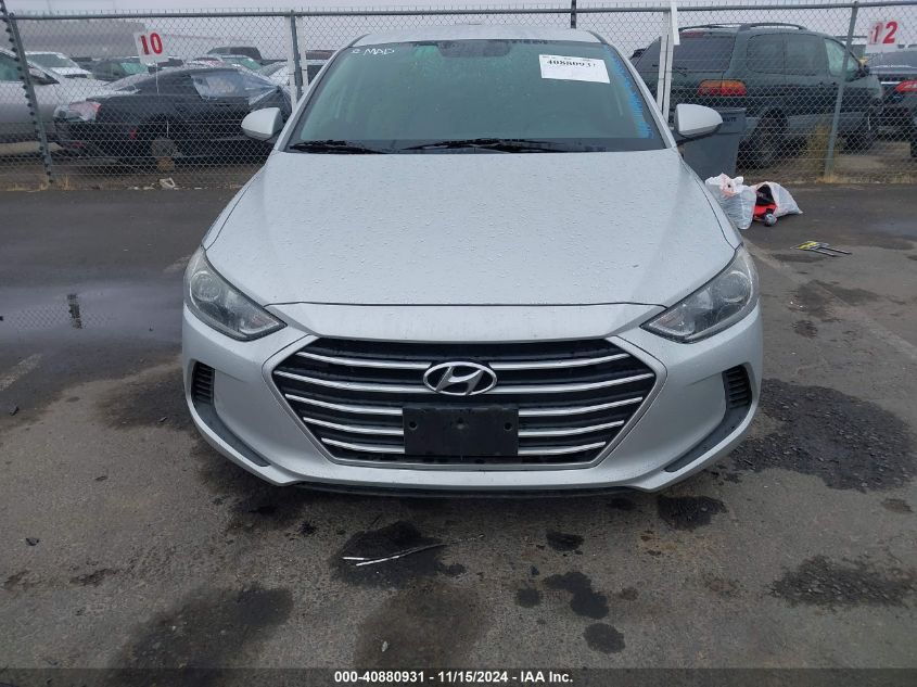 2018 Hyundai Elantra Sel VIN: 5NPD84LF3JH289476 Lot: 40880931