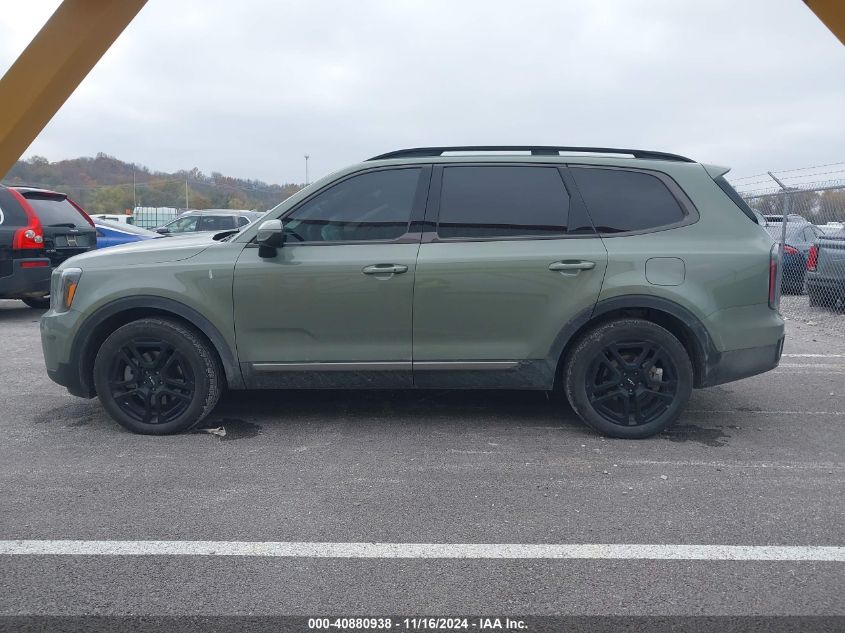 2023 Kia Telluride Ex X-Line VIN: 5XYP3DGC9PG375984 Lot: 40880938