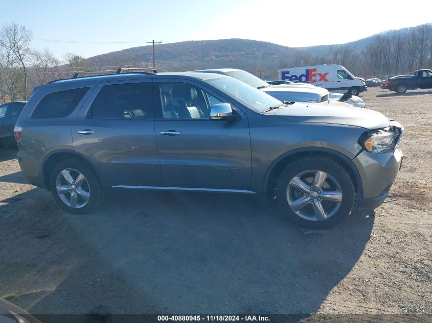 2011 Dodge Durango Citadel VIN: 1D4RE5GG7BC599329 Lot: 40880945