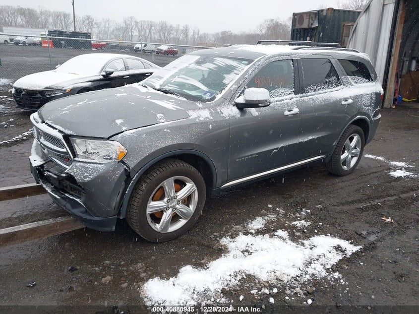 Vin: 1d4re5gg7bc599329, lot: 41370607, dodge durango citadel 20112