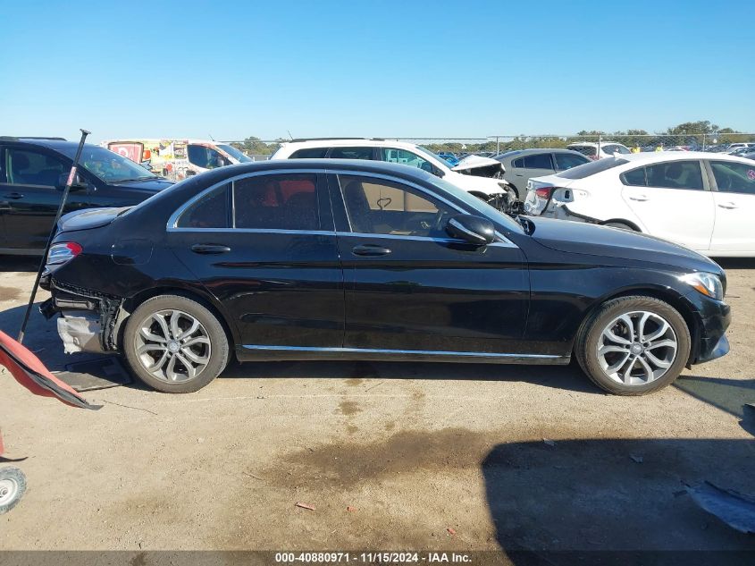 2015 Mercedes-Benz C 300 Luxury/Sport VIN: 55SWF4JBXFU043382 Lot: 40880971