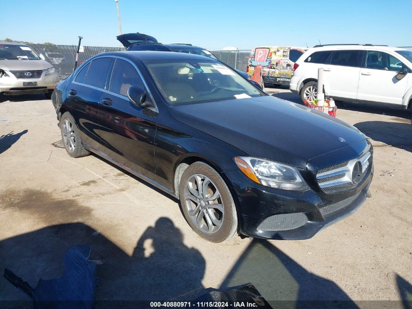 VIN 55SWF4JBXFU043382 2015 Mercedes-Benz C 300, Lux... no.1