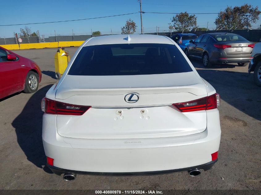 2015 Lexus Is 250 VIN: JTHBF1D24F5053948 Lot: 40880978