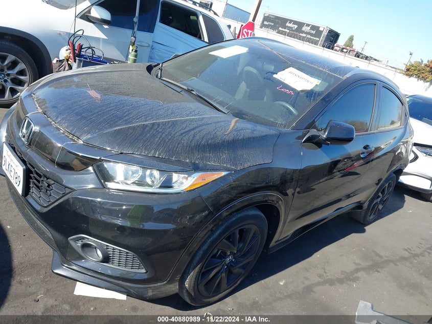 2021 HONDA HR-V VIN: 3CZRU5H1XMM708386