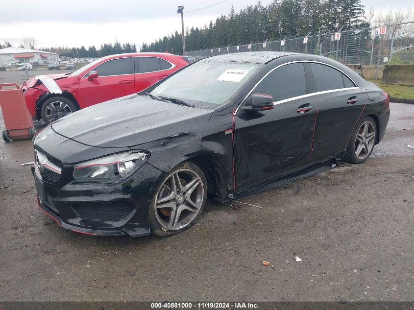 VIN WDDSJ4EBXFN244750 2015 Mercedes-Benz CLA 250 no.2