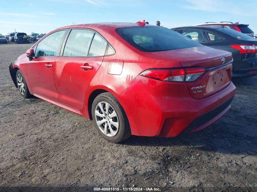 2021 Toyota Corolla Le VIN: 5YFEPMAE5MP179716 Lot: 40881015