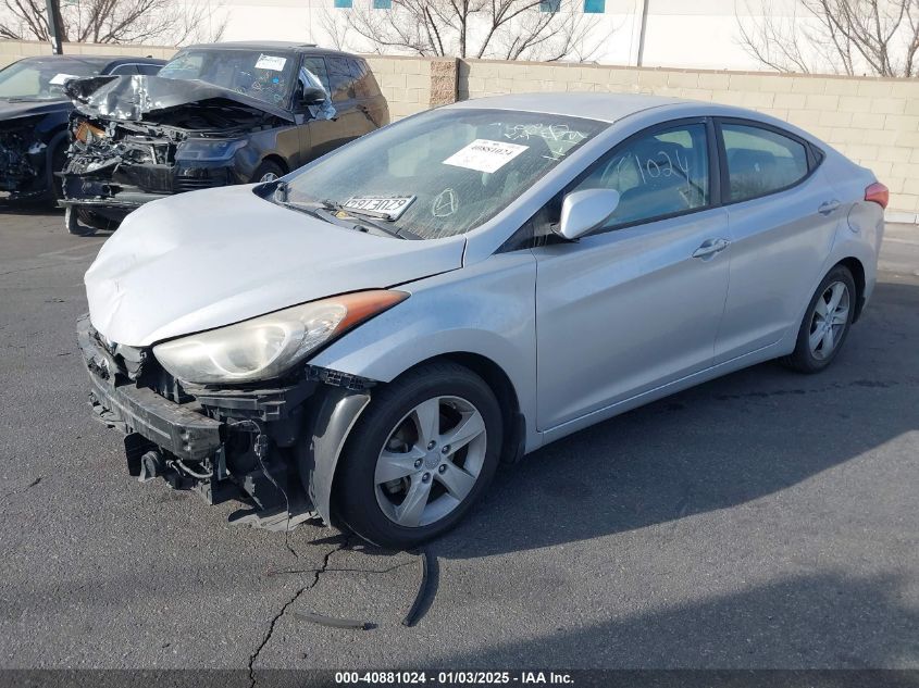 VIN KMHDH4AE8DU753488 2013 Hyundai Elantra, Gls no.2