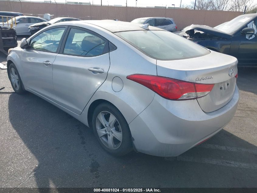 VIN KMHDH4AE8DU753488 2013 Hyundai Elantra, Gls no.3