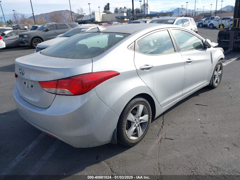 VIN KMHDH4AE8DU753488 2013 Hyundai Elantra, Gls no.4