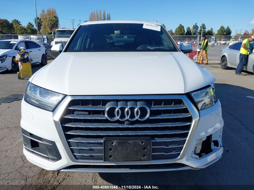 2019 Audi Q7 45 Premium VIN: WA1LHAF72KD030056 Lot: 40881045