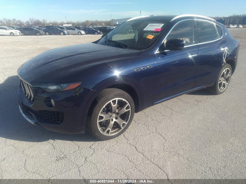Vin: zn661xul2hx263371, lot: 41370707, maserati levante 20172