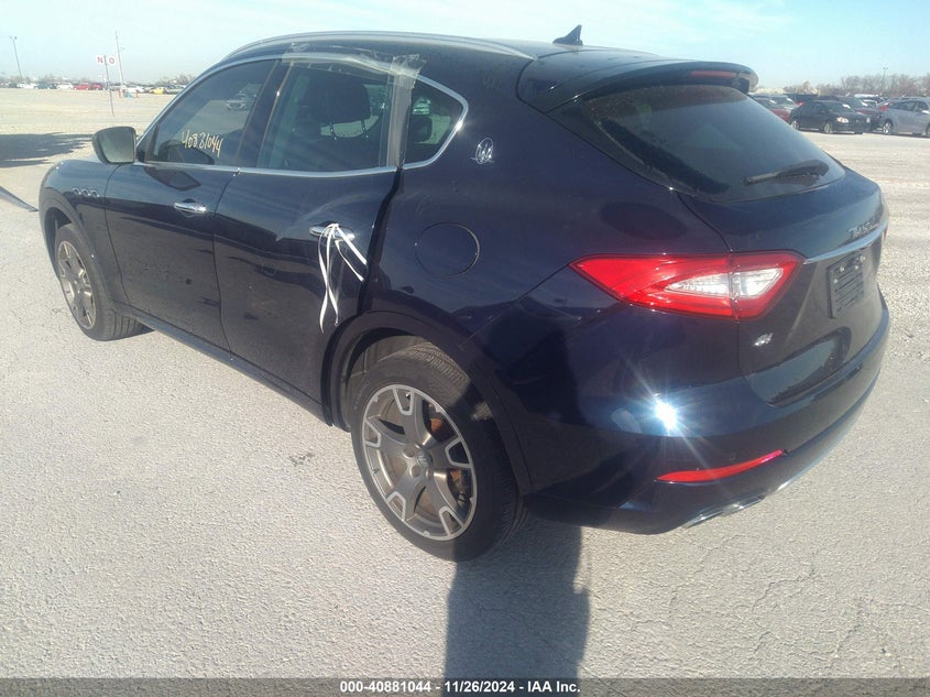 Vin: zn661xul2hx263371, lot: 41370707, maserati levante 20173