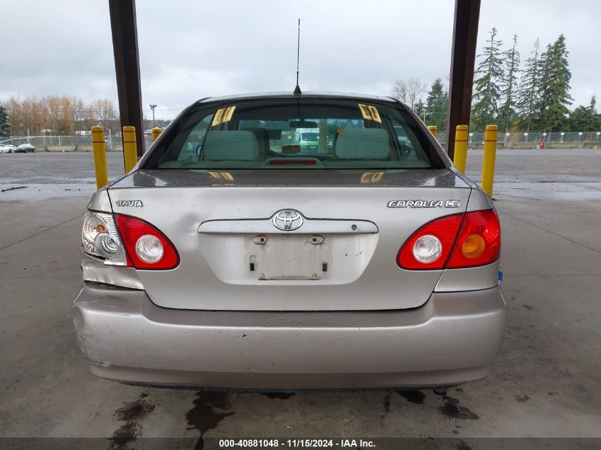 2003 Toyota Corolla Ce VIN: 1NXBR32E73Z004001 Lot: 40881048