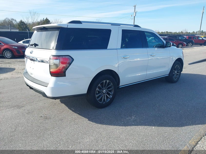 Vin: 1fmjk2at0mea25763, lot: 41370717, ford expedition limited max 20214