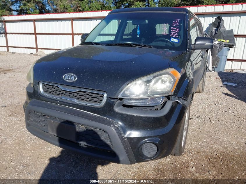 2012 Kia Soul + VIN: KNDJT2A67C7746807 Lot: 40881061