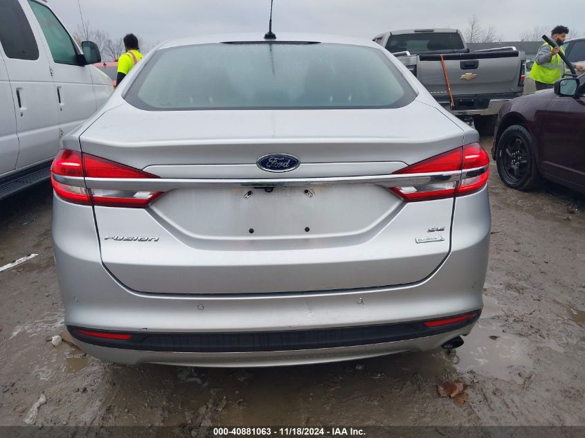 2018 Ford Fusion Se VIN: 3FA6P0HD4JR239085 Lot: 40881063