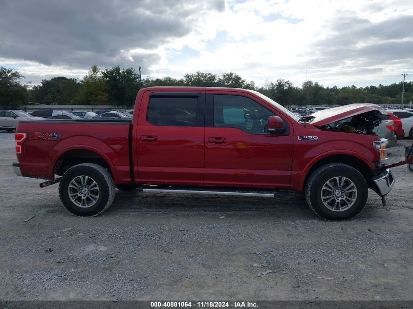 2018 Ford F150 Lariat VIN: 1FTEW1EG2JFB40033 Lot: 40881064