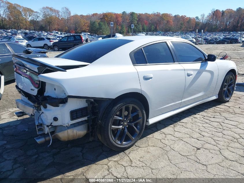 2021 Dodge Charger Gt Rwd VIN: 2C3CDXHG1MH633110 Lot: 40881068