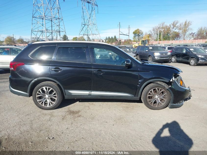 2017 Mitsubishi Outlander Se VIN: JA4AZ3A31HZ056163 Lot: 40881071