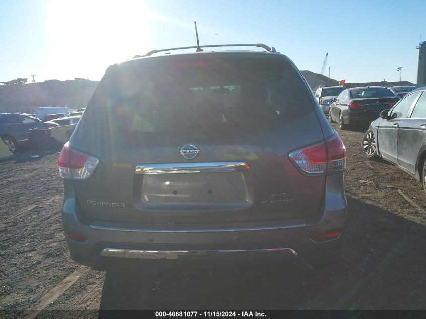 2015 Nissan Pathfinder Platinum VIN: 5N1AR2MM1FC709185 Lot: 40881077