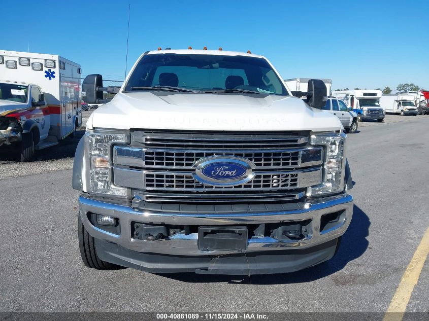 2018 Ford F-550 Chassis Xlt VIN: 1FDUF5HY6JDA00226 Lot: 40881089