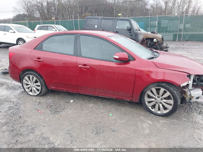 2010 Kia Forte Sx VIN: KNAFW4A35A5304015 Lot: 40881090