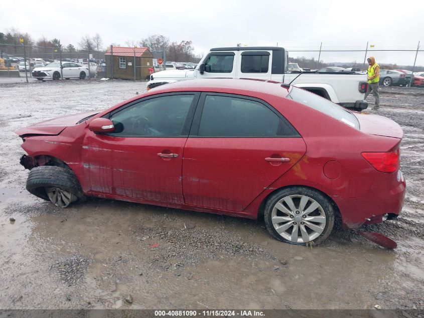 2010 Kia Forte Sx VIN: KNAFW4A35A5304015 Lot: 40881090