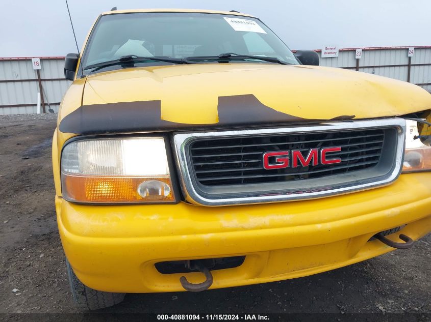 2003 GMC Sonoma Sls VIN: 1GTDT13X73K116747 Lot: 40881094