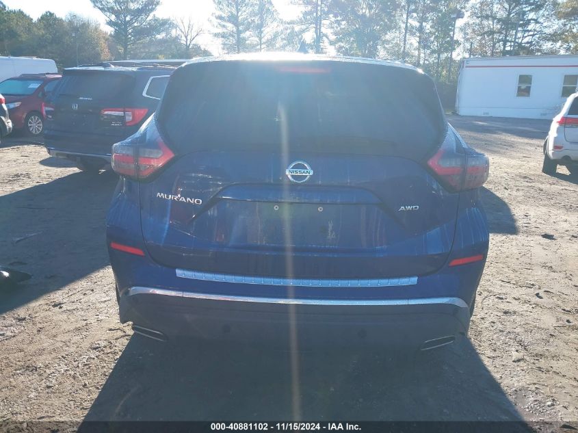 2020 Nissan Murano S Intelligent Awd VIN: 5N1AZ2AS6LN147433 Lot: 40881102