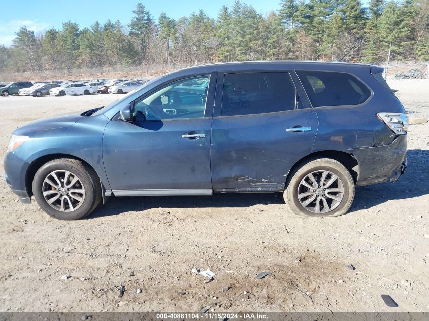 2013 Nissan Pathfinder S VIN: 5N1AR2MM4DC681444 Lot: 40881104