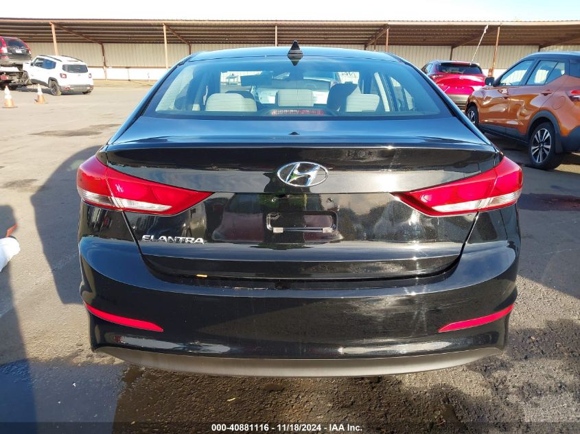 2018 HYUNDAI ELANTRA SEL - 5NPD84LF3JH293706