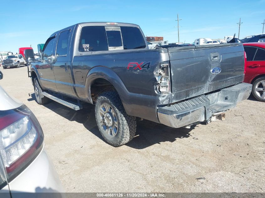 2012 Ford F-250 Lariat VIN: 1FT7W2BT1CED16028 Lot: 40881126