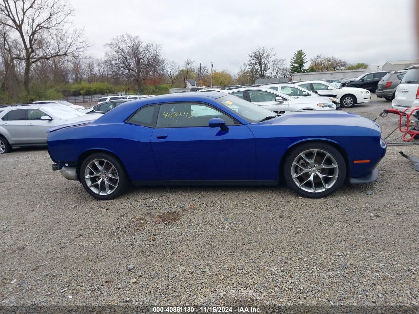 2022 Dodge Challenger Gt VIN: 2C3CDZJG6NH230165 Lot: 40881130