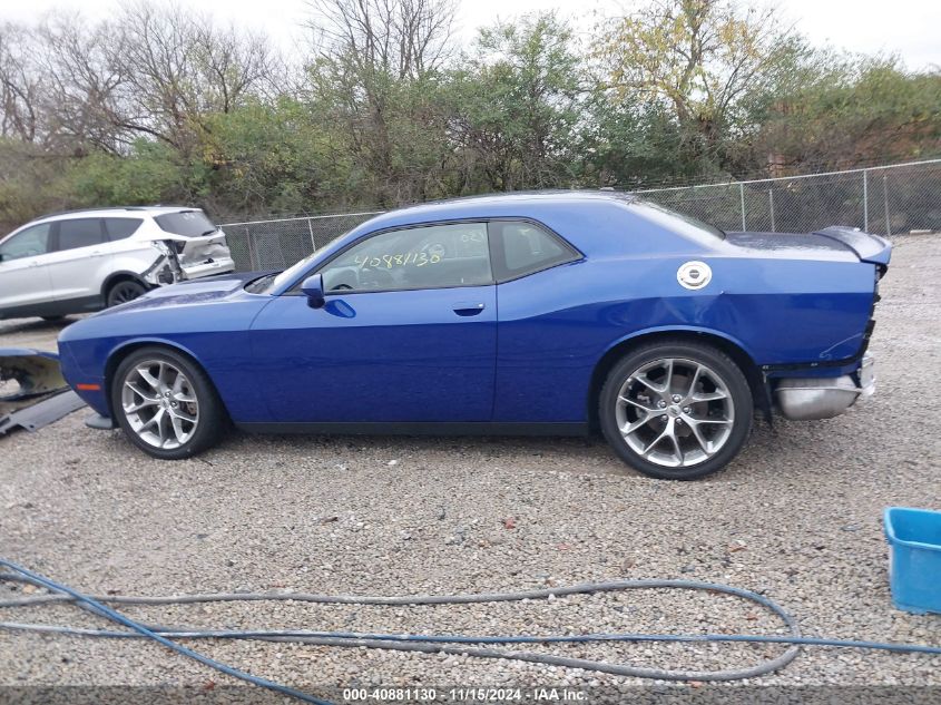 2022 Dodge Challenger Gt VIN: 2C3CDZJG6NH230165 Lot: 40881130