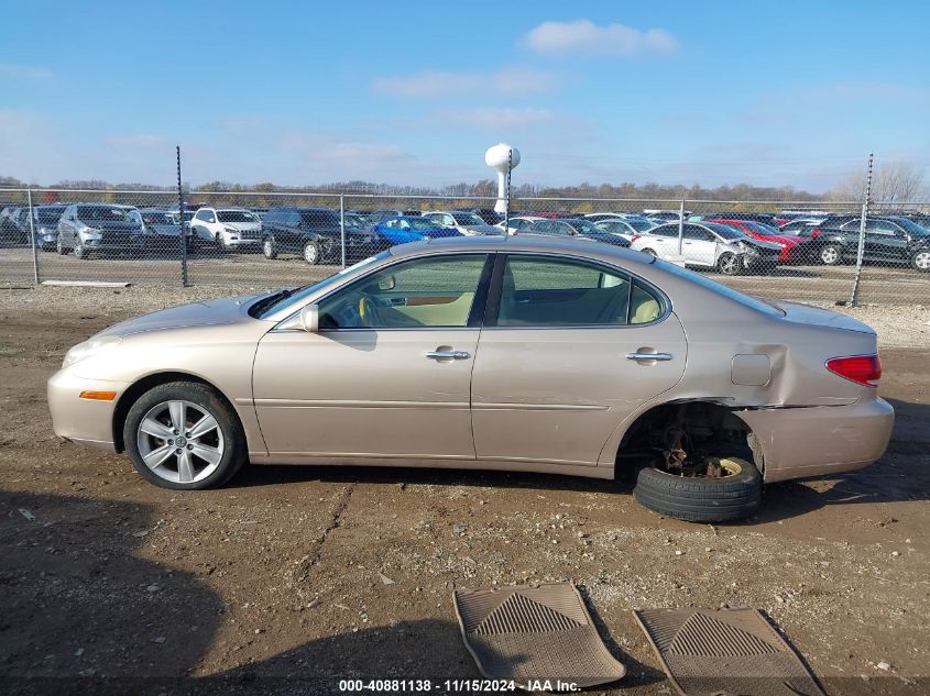 2006 Lexus Es 330 VIN: JTHBA30G365150876 Lot: 40881138