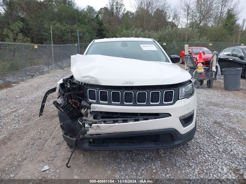 2018 Jeep Compass Sport 4X4 VIN: 3C4NJDAB7JT399892 Lot: 40881154