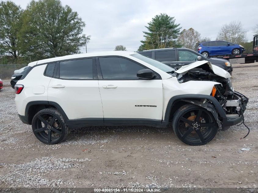 2018 Jeep Compass Sport 4X4 VIN: 3C4NJDAB7JT399892 Lot: 40881154